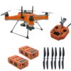 SwellPro Splashdrone 4 (SD4) Fisherman with PL1-S/FAC Camera | Refurb Bundle Pack with extra Battery and Propellers