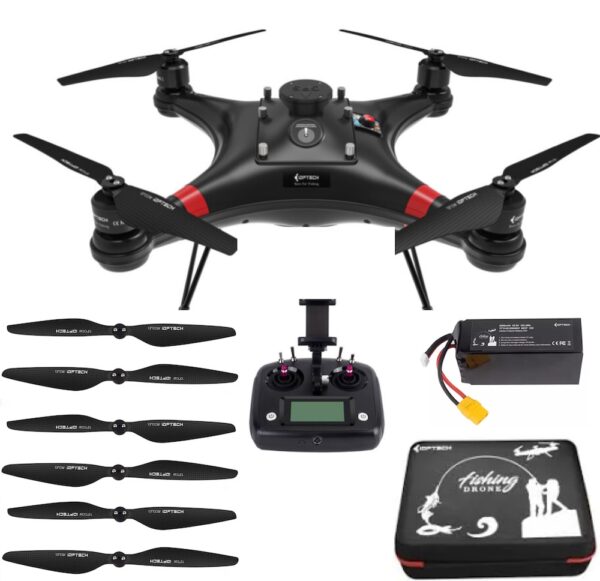 Poseidon II PRO Black Fishing Drone with Camera Extra Propellers Ex Demo